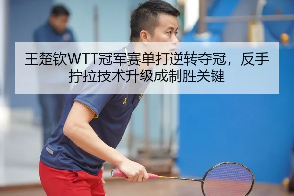 王楚钦WTT冠军赛单打逆转夺冠，反手拧拉技术升级成制胜关键
